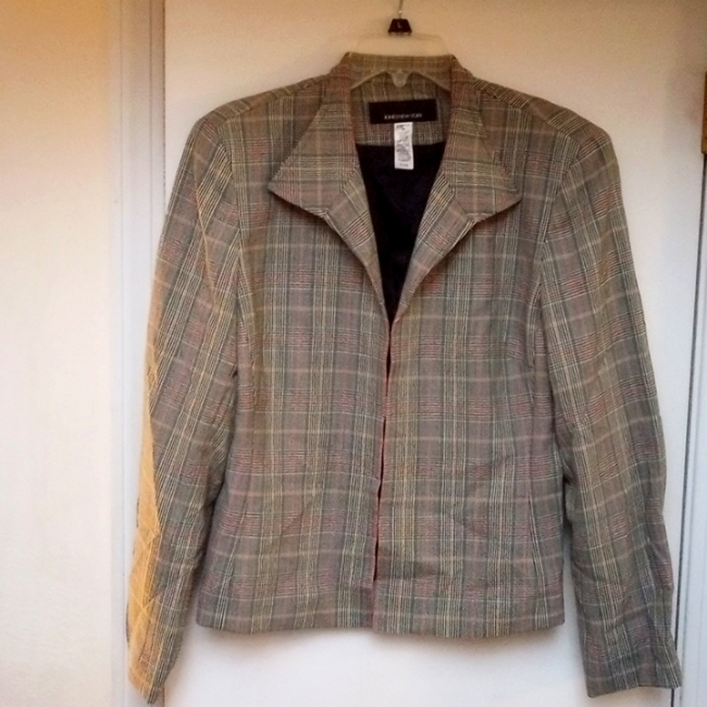 Jones New York Plaid Blazer - Size 14